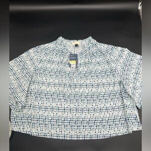 Universal‎ Threads linen blend flowy bat sleeves shirt. Size XL. NWT